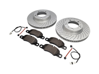FRONT Brake Pads and Brake Disc Package Porsche 997 3.6L C4 - 99735140101, 99735140201, 99735193806, 99761277002 FRONT Brake Pads and Brake Disc Package Porsche 997 3.6L C4 - 99735140101, 99735140201, 99735193806, 99761277002
