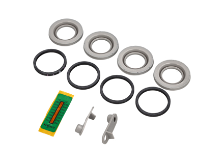 Kit de juntas de alto rendimiento para pinza de freno trasera de 34 mm. Porsche 981 / 718 Spyder / GT4 / 991 GT3 - 96535291700 - 663404