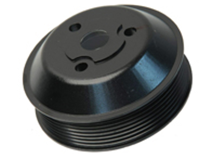 Water pump pulley, Aluminium. Porsche 957 Cayenne / 958 Cayenne / 970 Panamera - 94810609101PRM, 94810609101 - URO-012788