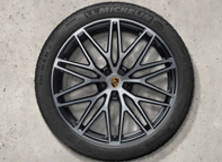21' Macan RS Spyder Design Alloy Wheels & Summer Tyres Original Porsche - 95B044668H, 95B044669H 21' Macan RS Spyder Design Alloy Wheels & Summer Tyres Original Porsche - 95B044668H, 95B044669H