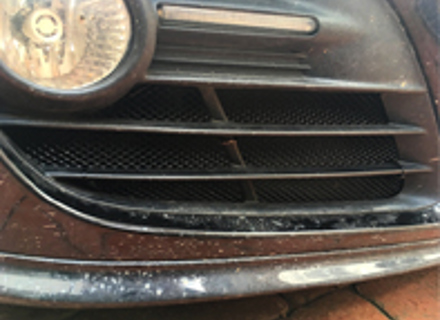 Front bumper side grille wire mesh kit. Porsche 987 Gen 2 Cayman and Cayman S