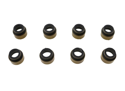 Valve stem seals. PACK OF 8 Porsche 924 S / 944 - 92810419312, 92810419313, 91110419300, 91110419303, 92810419308, 96410411107, 596.981, 96410411106