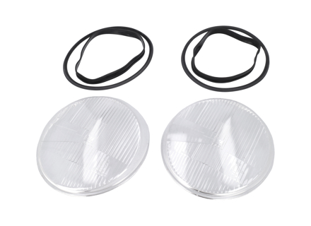 Kit sostituzione vetro faro destro. Porsche 911/964 - 91163111502/8, 91163192701, 91163196700, 91163111502, 01305614006, 1695150900, 90163111521, 91163111501