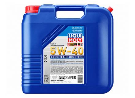 Huile moteur LIQUI MOLY Leichtlauf High Tech 5W-40 - 20 litres - 3867