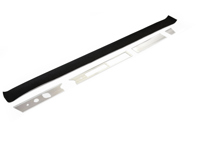 Set finiture cruscotto in alluminio. Porsche 911 1969–1973 con guida a sinistra - 91155201300, 90155201300, 81253-1