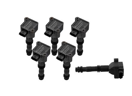 Ignition Coil Pack (Pack of 6). Porsche 997.1 turbo / GT 2 - 99760210402, 99760210405, 99760210400, 99760210406, 99760210404