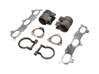 Kit de montaje de escape con abrazaderas de titanio. Porsche (911) 996 GT3 - 99611110771, 99611111350, 99711152000, 99611110800