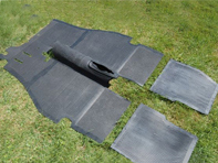 Rubberen vloermatten (set van 5). Porsche 356 B T6 / 356 C