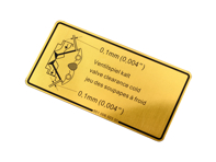 Aufkleber Einlass- und Auslassventilspiel. Porsche 911 / 914 / 964 - 90100650300 - 1601500106