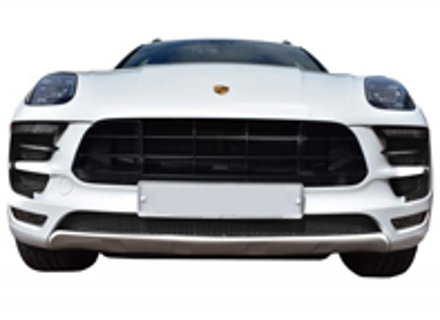 Front bumper stainless steel outer grille set ZunSport. Porsche 95B Macan GTS - ZPR87514, ZPR87514