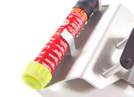 Rennline fire safety stick extinguisher billet mounting clip. - FR25