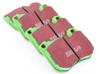 Plaquettes de frein avant EBC GREEN. Porsche 924S 86-88 / 924 turbo 79-88 / 928 77-79 / 944 82-89 - DP2345
