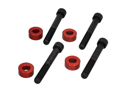 Kit espaciador de pinza de 12 mm con tornillos de 90 mm (Juego A) Girodisc