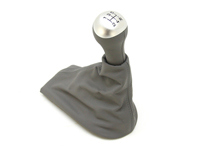 Pelle del cambio in grigio grafite con impugnatura in lega. Porsche 986 Boxster - 98642498105C50, 98642498105 Pelle del cambio in grigio grafite con impugnatura in lega. Porsche 986 Boxster - 98642498105C50, 98642498105
