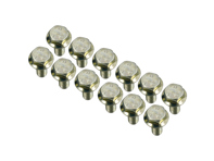 Türscharnierbolzen, 12er-Set. Porsche 911 74-89 / 964 / 993 - 99909301002, 99909301008