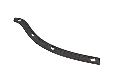 Rear Bumper To Body Seal, Satin Black Metallic. Porsche 964 Turbo 1991-93 - 96550534, 96550534101, 96550534201, 9655053410101C, 9655053420101C