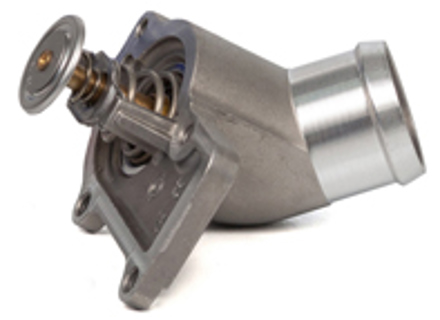 Water Thermostat without Thermostat Insert 160F Low Temperature Porsche 986 Boxster / 996 / 987 Boxster / 997 - 99610612553, 996.106.125.53, 106-06.1, 106-06.2, 99610601359, 99610601361, 460-71, 99610612554, 99610601360 - URO-016665