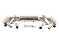 Scarico sportivo con valvola Rennline. Porsche 991.1 - 99111133105, 99111133106, 99111133107, 99111143103, 9111132101, 99111132103, 99111132501, 99111132502, 99111132503, 99111142101, 99111142102, 99111142103, 99111132201, 99111132203, 99111132601, 99111132602, 99111132603, 99611142201, 99611142202, 99611142203 - EX27 BLACK, EX27 SILVER, EX27