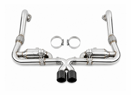 Système d'échappement Cat-back Valvetronic DesignTek. Porsche 718 Boxster / Cayman - 116290-03 - 55-PS120V