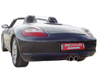 Silenziatore posteriore di scarico sportivo Porsche 987 Gen 1 Boxster e Cayman 2006-2009 - 686106 1500, 6861061500 Silenziatore posteriore di scarico sportivo Porsche 987 Gen 1 Boxster e Cayman 2006-2009 - 686106 1500, 6861061500