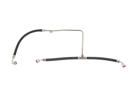 Fuel pipe with 'T' connection. Porsche 911 84-89 - 93011059505, 93011059506, 93011059507