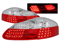 Indicator unit rear, Clear / Red with Leds. Porsche 986 Boxster - 1695300316 Indicator unit rear, Clear / Red with Leds. Porsche 986 Boxster - 1695300316