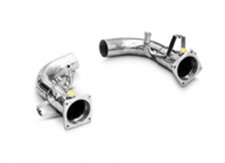 Sports exhaust catalytic converter delete high flow pipes Porsche 991.2 Carrera and Carrera S