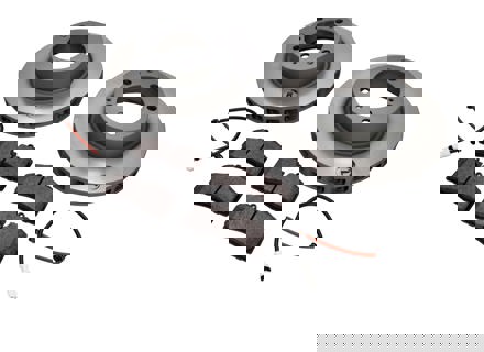 Front Brake pads and brake disc package Porsche 928 OE - 92835104306, 92835104401, 92835193101, 92861231501