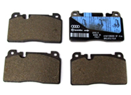 Brake Pads FRONT. Porsche Macan 2.0L - 8R0698151H, P85123, 95B698151AM