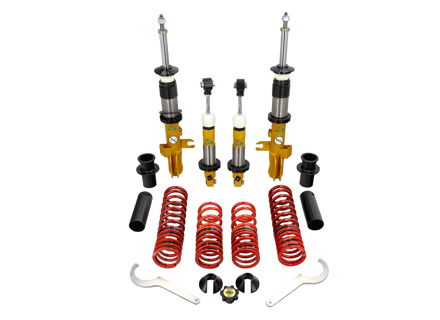 Adjustable Height and Damping Suspension Kit SPAX. Porsche 944 / 944S2 / 944 TURBO / 968 - 94434303117, 94434303217, 951340105, 9513430205, 95133303205, 95133303206, 95134303112, 95134303212, 94433303204, 95134303105, 95134303205 - RSX118