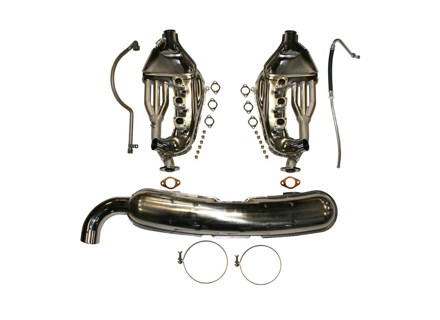 Kit conversione scarico. Porsche 911 3.2L 1984-89 - 1620000510, 92.290S, 92290S, 93011104300, 93021102901 - 1620000510