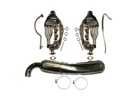 Ensemble de conversion d'échappement. Porsche 911 3.2L 1984-89 - 1620000510, 92.290S, 92290S, 93011104300, 93021102901 - 1620000510 Ensemble de conversion d'échappement. Porsche 911 3.2L 1984-89 - 1620000510, 92.290S, 92290S, 93011104300, 93021102901 - 1620000510