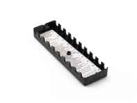 Coperchio portafusibili in ceramica a 10 poli. Porsche 911 1970-73 - PCG61208500 - ELE11.1.120