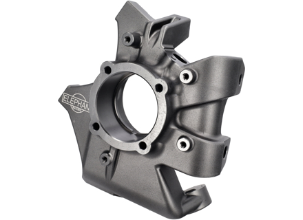 Wheel hub carrier, Front. Porsche 964 / 993 - 99334115881, 99334115781, 2390000, 2390001, 99334115702, 99334115703, 99334115802, 99334115803, 96434165519, 96434165619