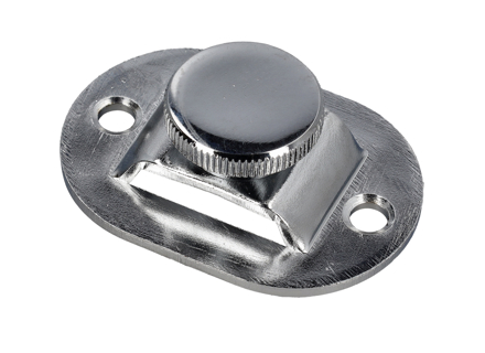Kopfstützenknopf, Edelstahl. Porsche 356 / 911 / 912 - 64452108805 - JG.088.05