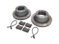 Rear Brake pads and brake disc package. Porsche 944 Cars with ABS Sebro - 94435240103, 94435295102, 92835295102, 94435121104 Rear Brake pads and brake disc package. Porsche 944 Cars with ABS Sebro - 94435240103, 94435295102, 92835295102, 94435121104