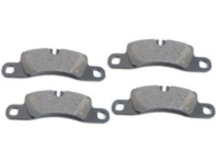 Brake pads Rear. Porsche 991 Carrera 2/2S/4/4S/GTS (PCCB), Cayenne 955 (PCCB) - 95535293970, 37725, P65029, 97035294903, 958698451E