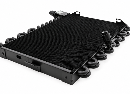 Air conditioning condenser, rear for Porsche 911 Turbo 1984-89 - 93057305301 - 172020N