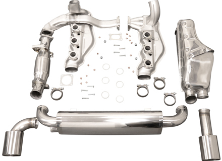 964 排气装置，带单尾管和催化转换器。带运动型消声器和双排气管，通过 TÜV 认证。 - 92.564SD, 1620001310, 96411104205, 96411321316, 96411321315, 96411104504, 96411104502, 96411104605, 96421104004, 96421103905, 96421103932