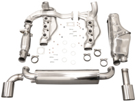 Exhaust set for 964 with single tail pipe and catalytic converter. With Sport muffler and dual tips, with TÜV. - 92.564SD, 1620001310, 96411104205, 96411321316, 96411321315, 96411104504, 96411104502, 96411104605, 96421104004, 96421103905, 96421103932 Exhaust set for 964 with single tail pipe and catalytic converter. With Sport muffler and dual tips, with TÜV. - 92.564SD, 1620001310, 96411104205, 96411321316, 96411321315, 96411104504, 96411104502, 96411104605, 96421104004, 96421103905, 96421103932