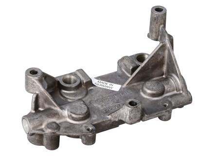 Mounting plate for Tiptronic gearbox heat exchanger. Porsche 986 Boxster / 987 Boxster / 987C Cayman - 98630702000