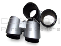 Exhaust tail pipes. Porsche 997 Carrera 2009>> (No 99711198234 / 99711198134) - 99711198232, 99711198233, 99711198234, 99711198132, 99711198133, 99711198134