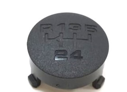 Inserto pomello cambio. Porsche 911 1987-89 - 95042412001, 95042412000