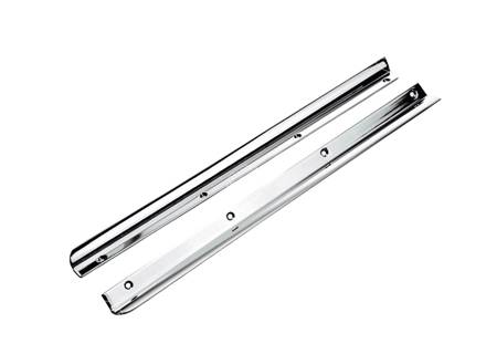 Ensemble de déflecteurs d'air et de gouttières pour Porsche 356 Coupé - 35652258, 356 52258, 64453141200, 35652257, 356 52257, 64453141100 - NLA53141100SET