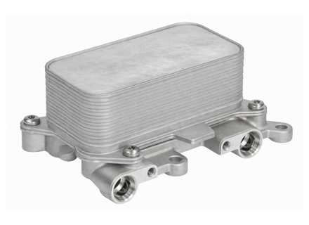 Radiatore dell'olio del cambio ATF. Porsche 958 (92A) Cayenne 2011-18 - 95830703700