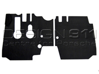 Pedal board set. Porsche 356B (T6) / 356C LHD Cars - 64455106306, 64455106406 - JG.063.06