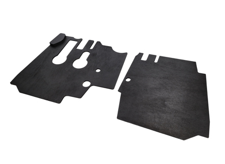 Pedal board set. Porsche 356B (T6) / 356C LHD Cars - 64455106306, 64455106406 - JG.063.06