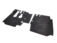 Pedalboard-Set. Porsche 356B (T6) / 356C LHD Autos - 64455106306, 64455106406 - JG.063.06