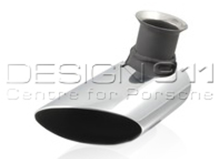 Exhaust Tail Pipes. Porsche 996 C2 / GT3 1998-01 - 99611198100, 99611198200