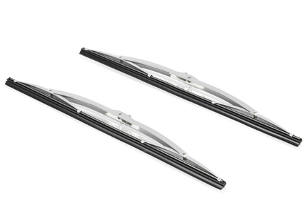 Jeu de balais d'essuie-glace, argent. Porsche 911 F 65-67 - 90162831120